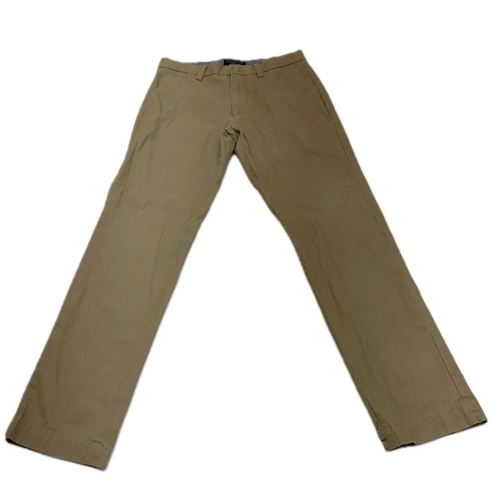 Banana Republic Pants Mens 30x29 Khaki Brown Emerson‎ Chino Preppy Classic